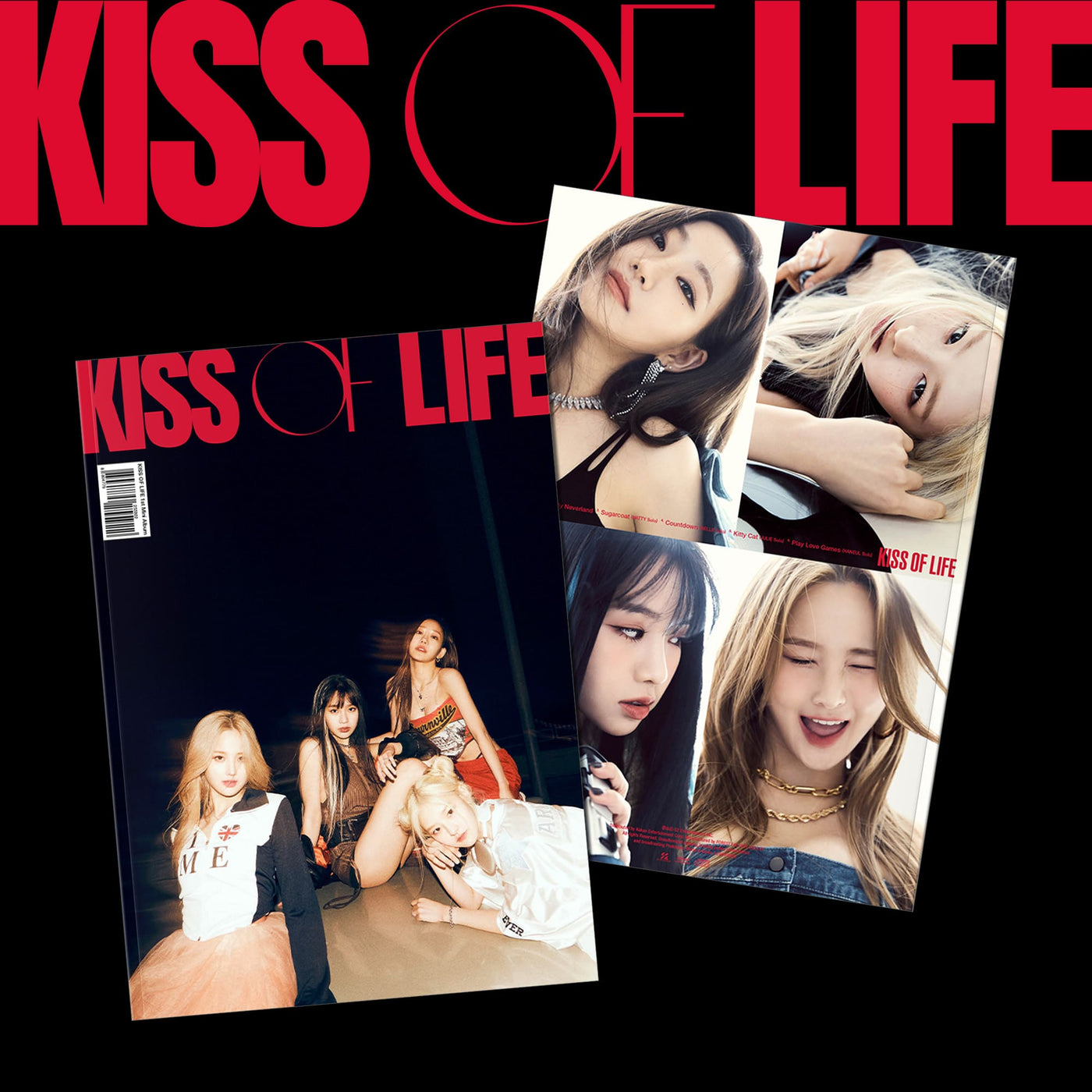 KISS OF LIFE 1st Mini Album [KISS OF LIFE]🇰🇷