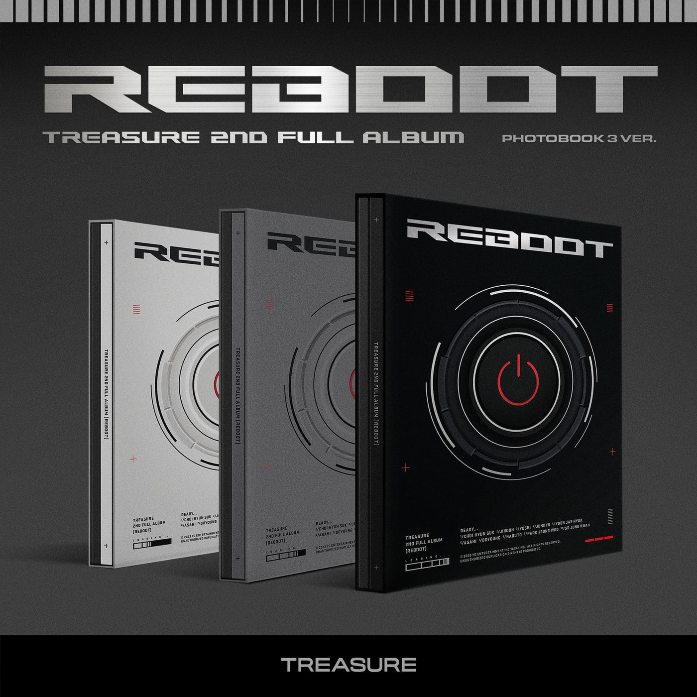TREASURE 2nd Full Album [REBOOT] (Photobook Ver.)🇰🇷