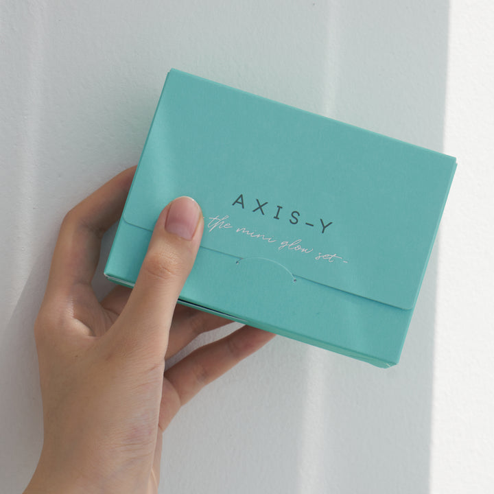 [AXIS-Y] Mini Kit de Viagem Skincare Efeito Glow The Mini Glow Set 🇰🇷