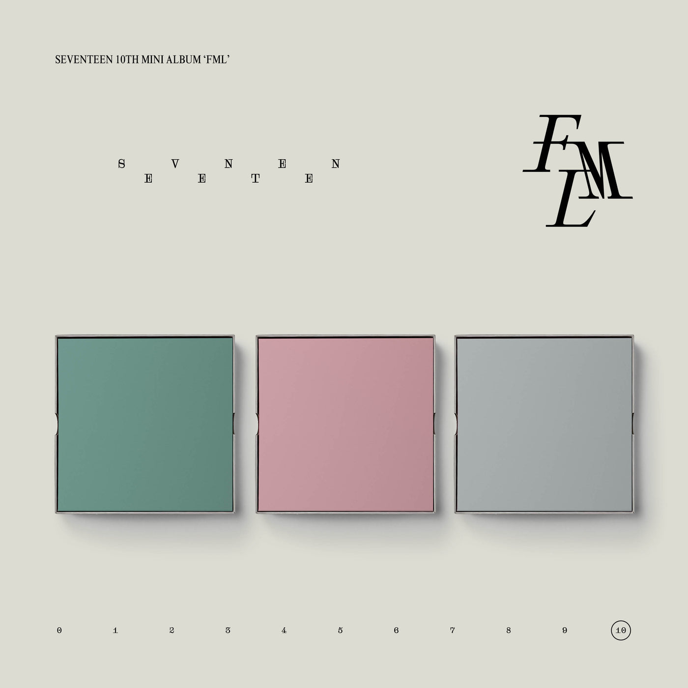 SEVENTEEN 10th Mini Album [FML]🇰🇷