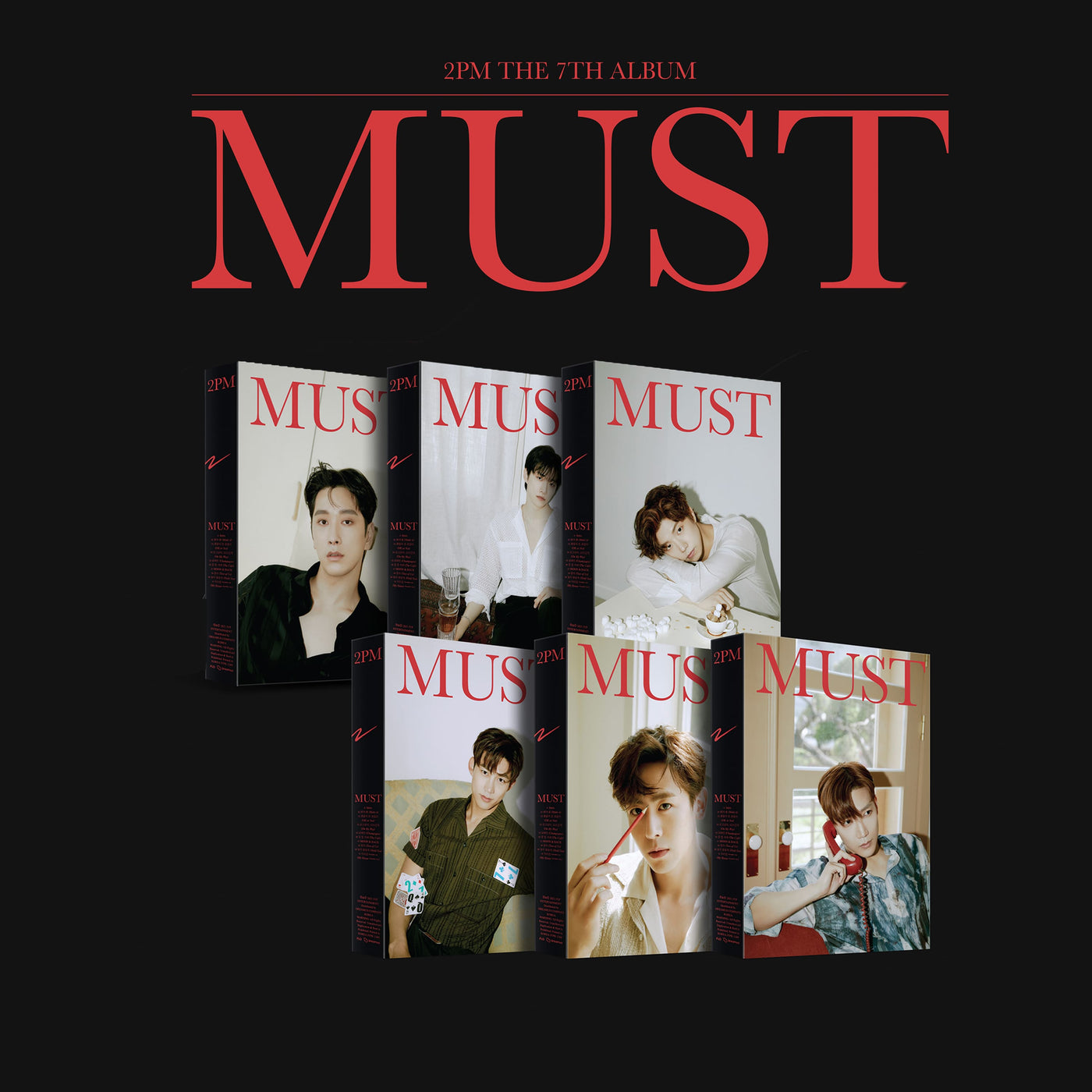 2PM 7th Album [MUST] (Limited Edition) (Random Ver.) 🇰🇷