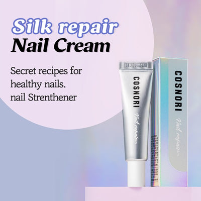[COSNORI] Creme Hidratante Fortalecedor para Unhas Silk Repair Nail Cream 15ml 🇰🇷