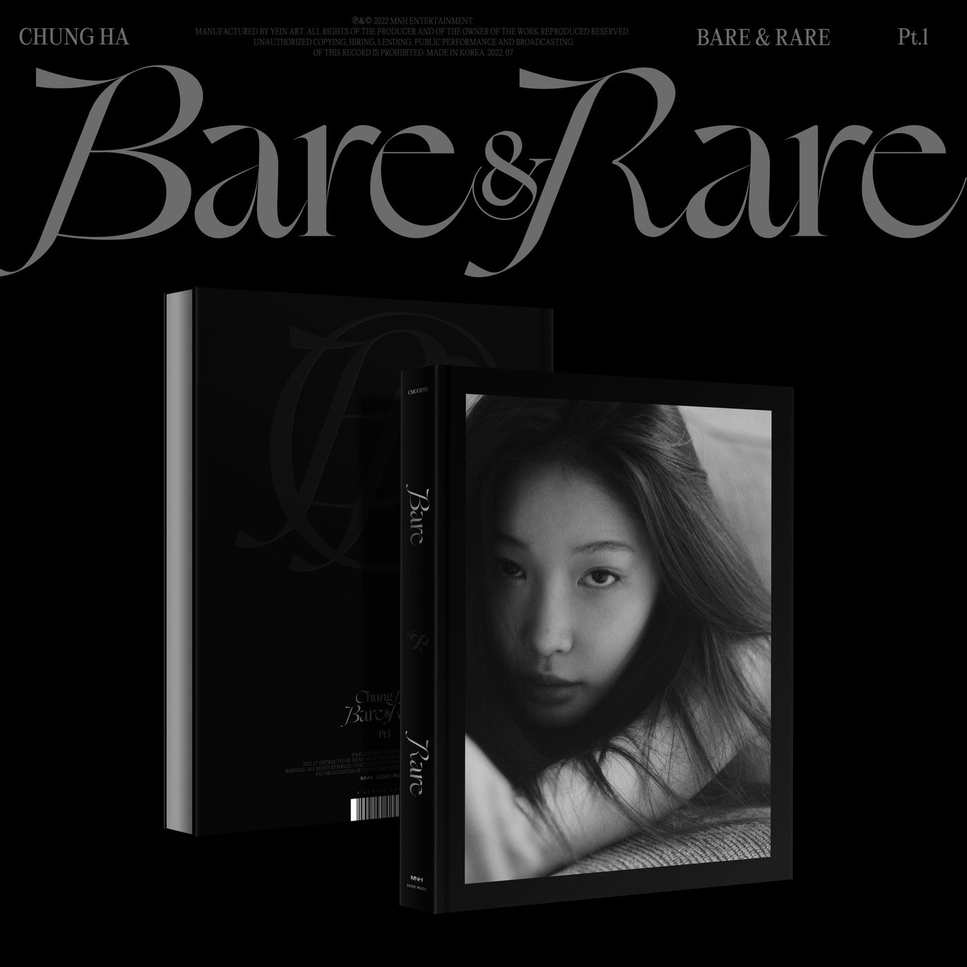 CHUNG HA The 2nd Studio Album [Bare&Rare Pt.1] 🇰🇷