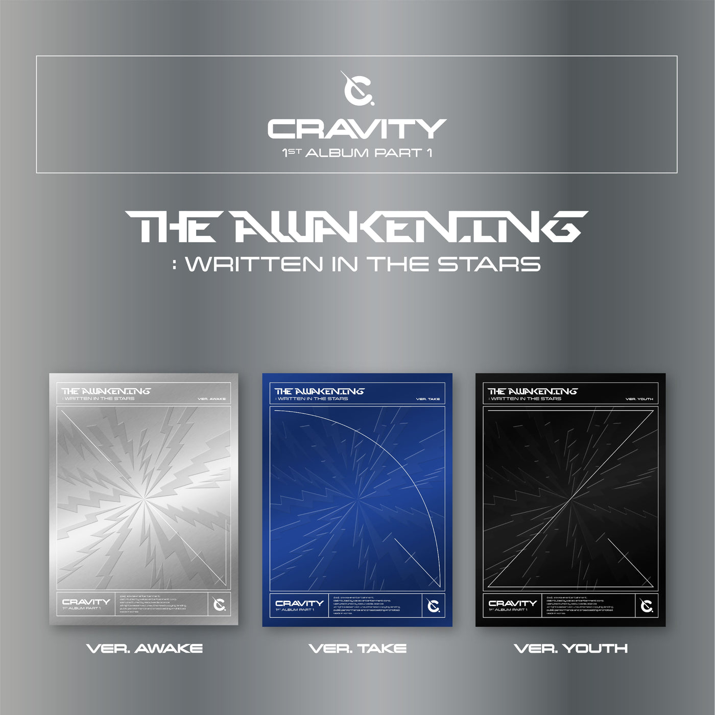 CRAVITY 1st Album Part.1 [The Awakening :Written in the Stars] (Random ver.) 🇰🇷