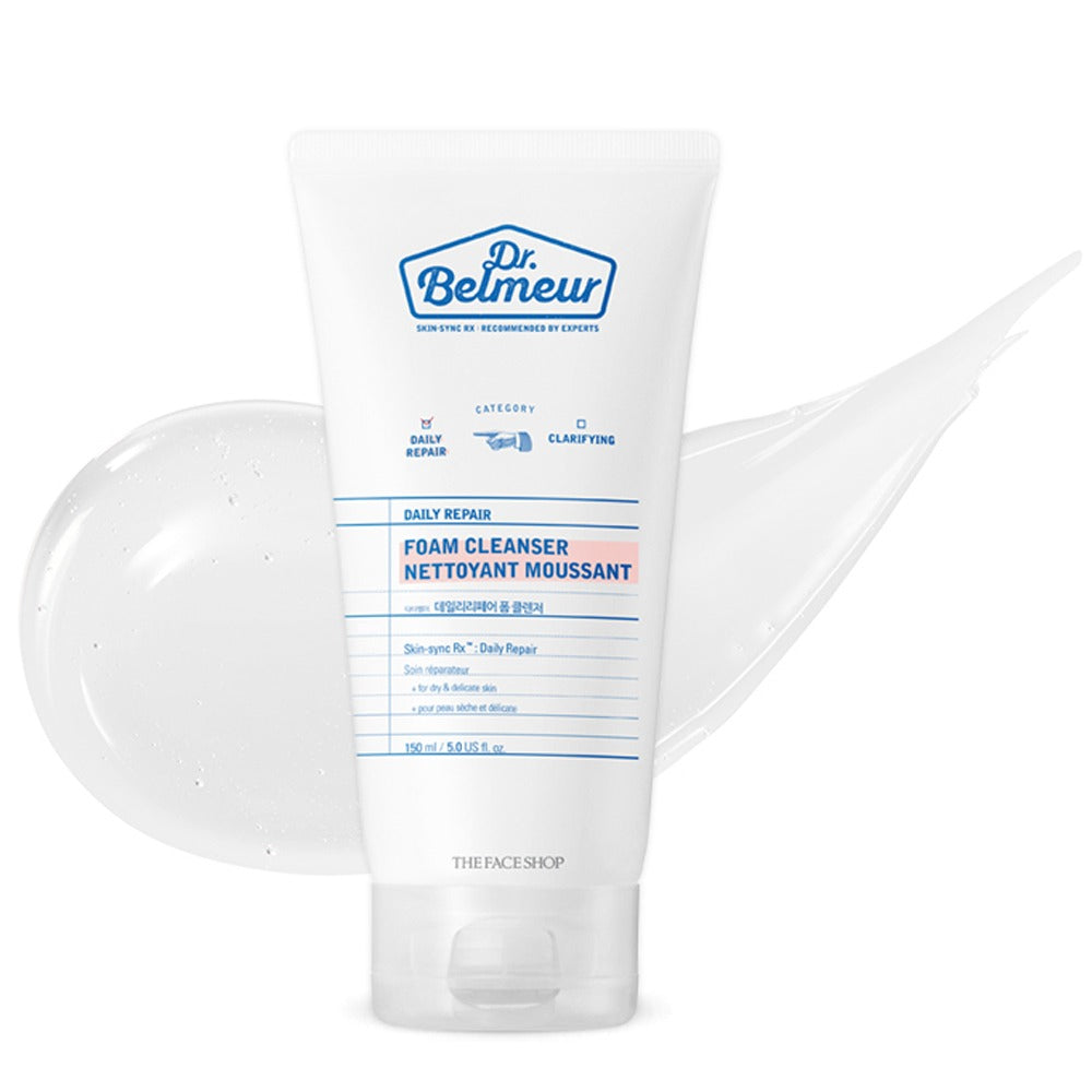 [THE FACE SHOP] Limpador Facial Suave Acne Dr. Belmeur Amino Clear Foaming Cleanser 150ml 🇰🇷