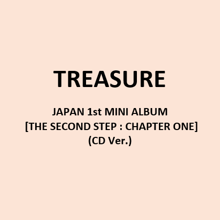 TREASURE JAPAN 1st MINI ALBUM [THE SECOND STEP : CHAPTER ONE] (CD Ver.) 🇰🇷