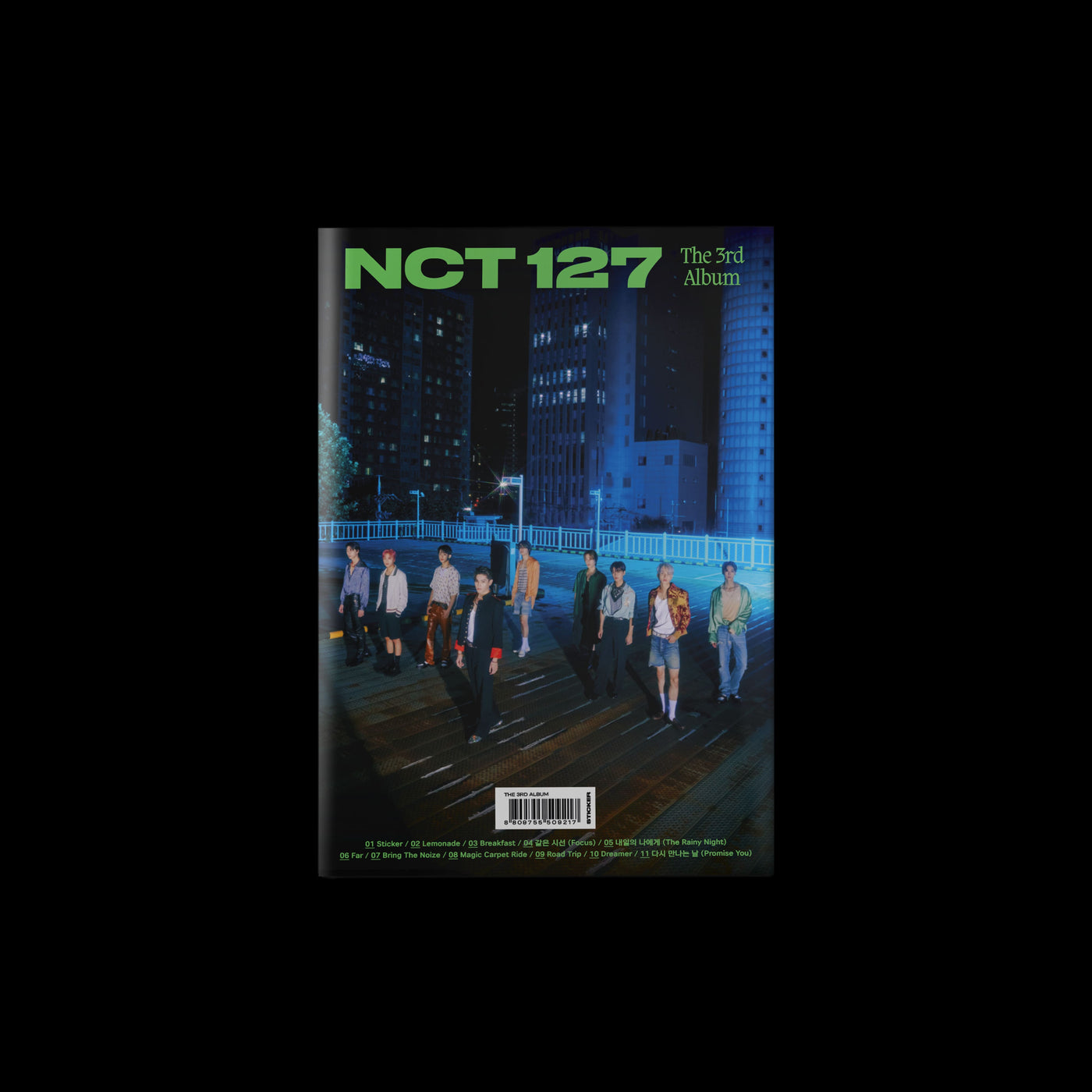 NCT 127 3rd Album [Sticker] (Seoul City Ver.) 🇰🇷
