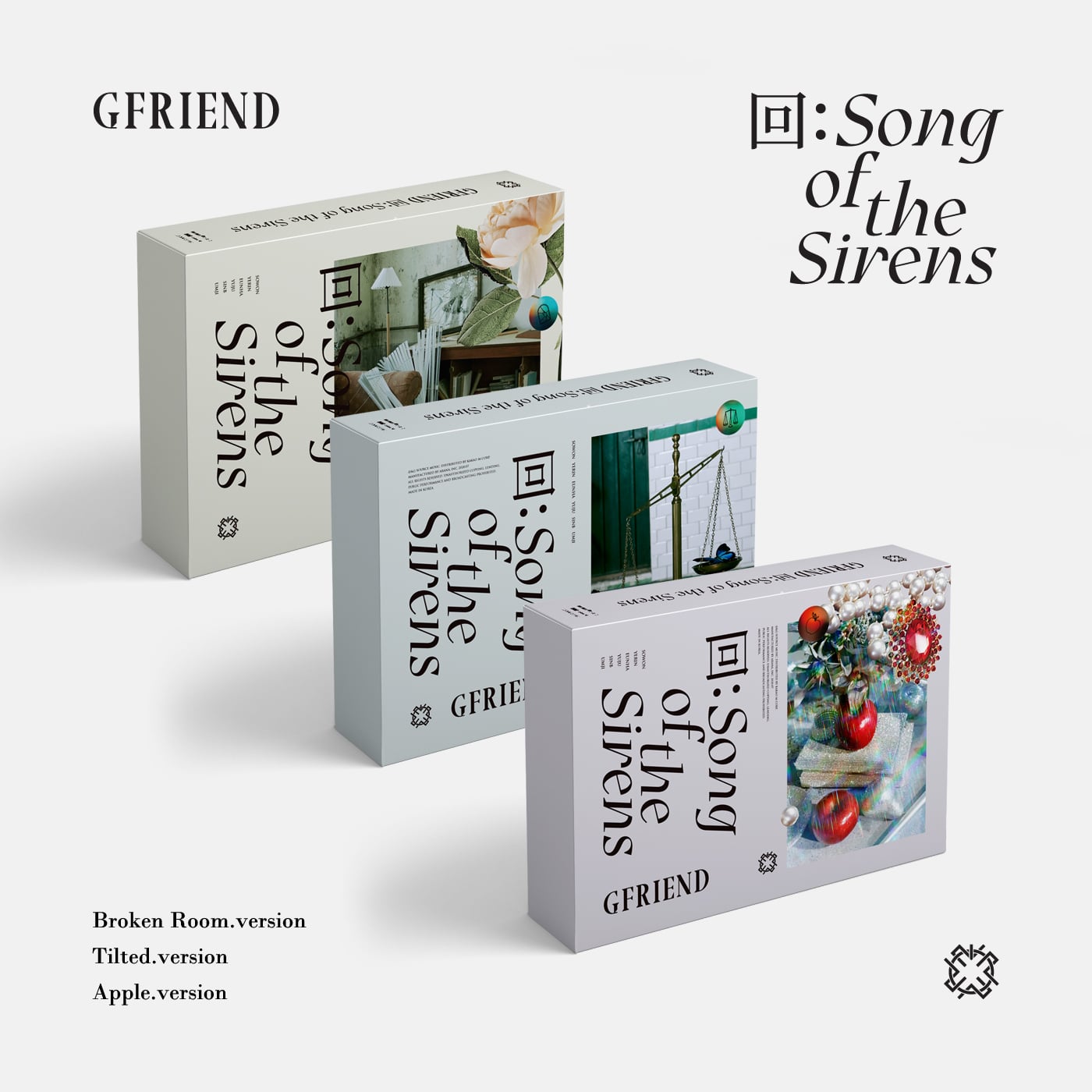 GFRIEND (Random Version) 回:Song of the Sirens (B ver./T ver./A ver.) 🇰🇷