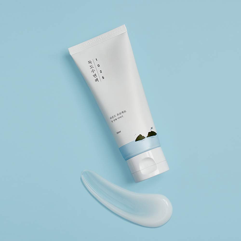 [ROUND LAB] Creme de Limpeza Facial + Demaquilante Vegano para Pele Sensível 1025 Dokdo Cleanser 150ml 🇰🇷