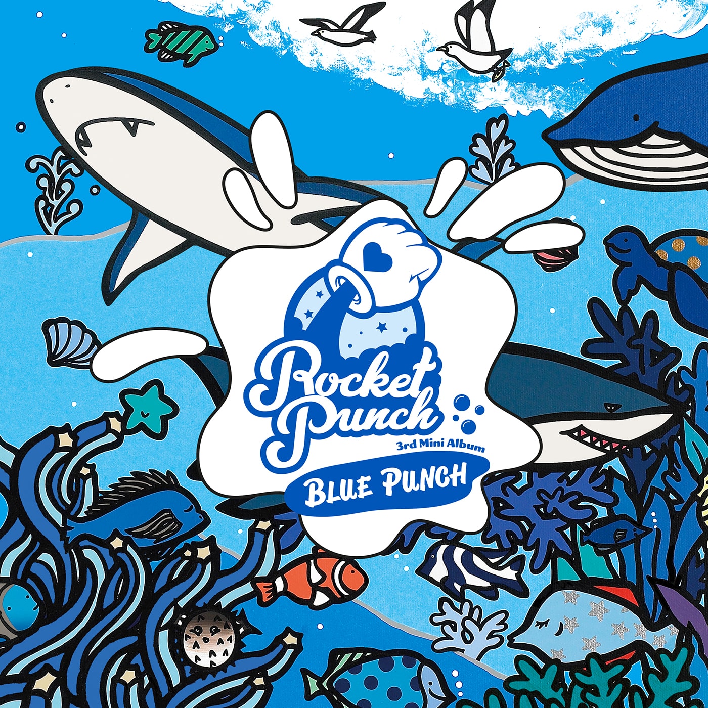 Rocket Punch 3rd Mini Album [BLUE PUNCH] 🇰🇷