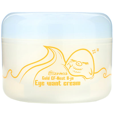 [Elizavecca] Creme Hidratante Olhos Gold CF-Nest B-Jo Eye Want Cream 100g 🇰🇷