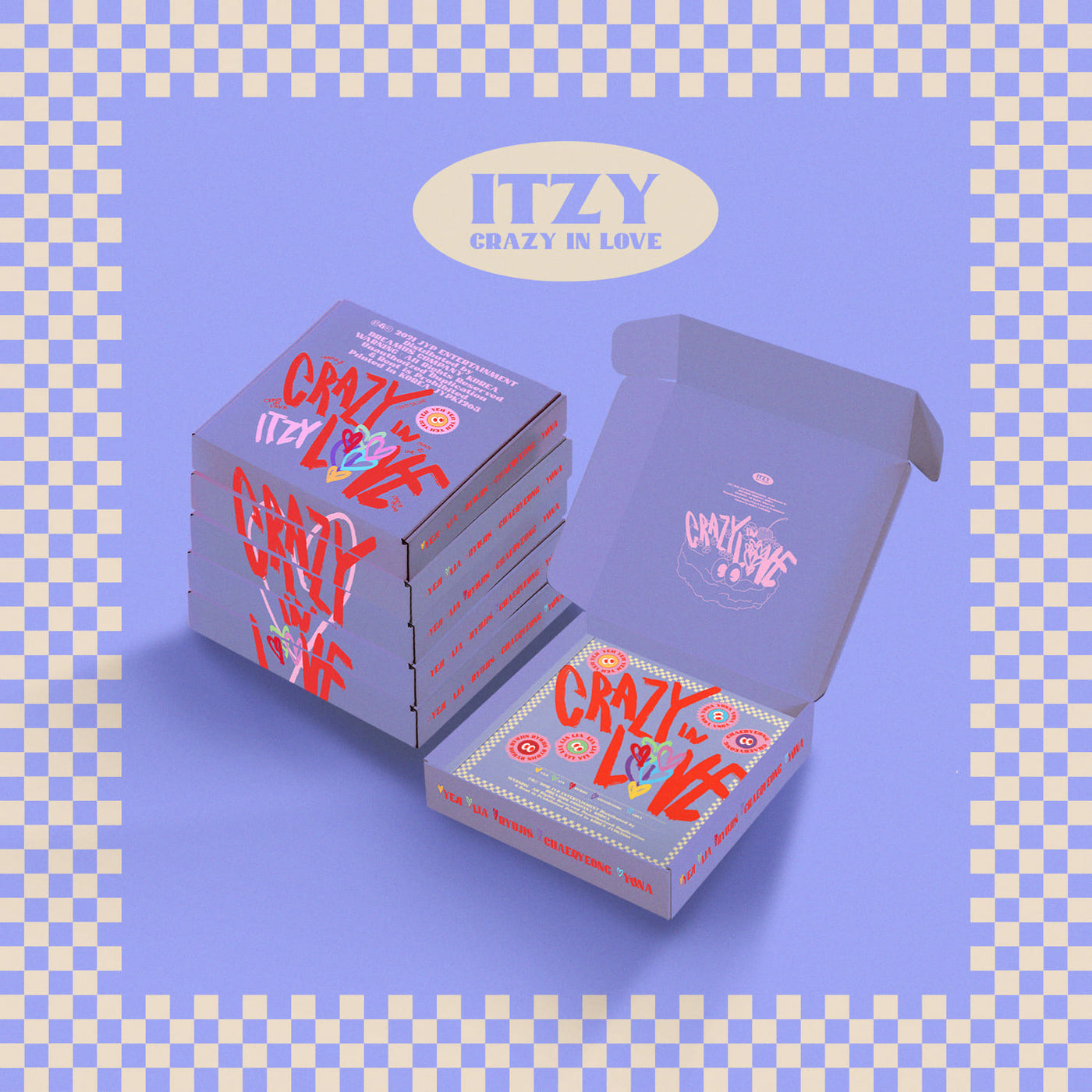 ITZY 1st Album [CRAZY IN LOVE] 🇰🇷