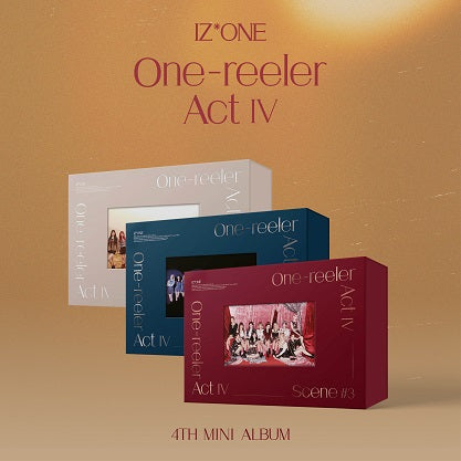 IZ*ONE 4th Mini Album [One-reeler / Act Ⅳ] (Color of Youth ver. / Becoming One ver. / Stay Bold ver.) 🇰🇷