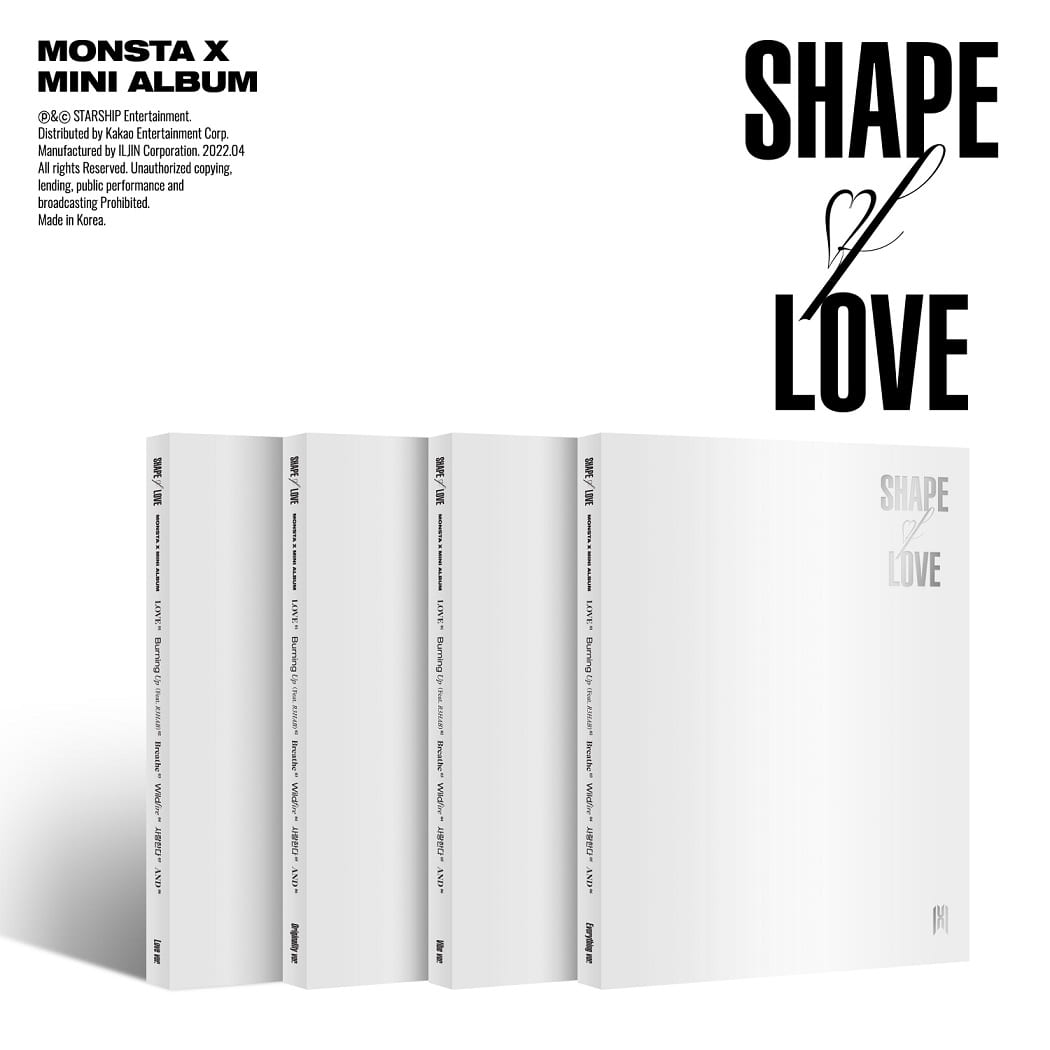 MONSTA X 11th Mini [SHAPE of LOVE] 🇰🇷