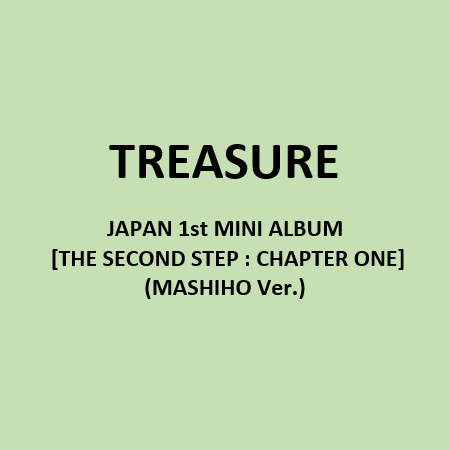 TREASURE JAPAN 1st MINI ALBUM [THE SECOND STEP : CHAPTER ONE] (MASHIHO Ver.) 🇰🇷
