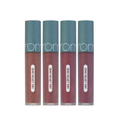 [rom&nd] Batom Líquido Zero Velvet Tint Vintage Filter (4 cores) 🇰🇷