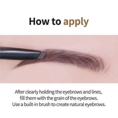 [COSNORI] Máscara e Lápis para Sombrancelhas Easy Draw Auto Eyebrow (4 Cores) 🇰🇷