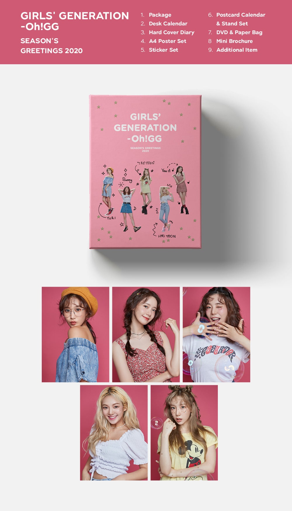 GIRLS' GENERATION - Oh!GG 2020 SEASON'S GREETINGS 🇰🇷