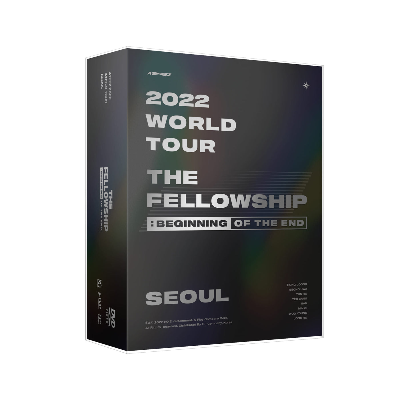ATEEZ THE FELLOWSHIP : BEGINNING OF THE END SEOUL DVD 🇰🇷