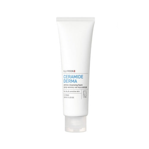 [ILLIYOON] Limpador Facial Gentil e Fortalecedor para Pele Sensível Ceramide Derma Amino Cleansing Foam 120g 🇰🇷