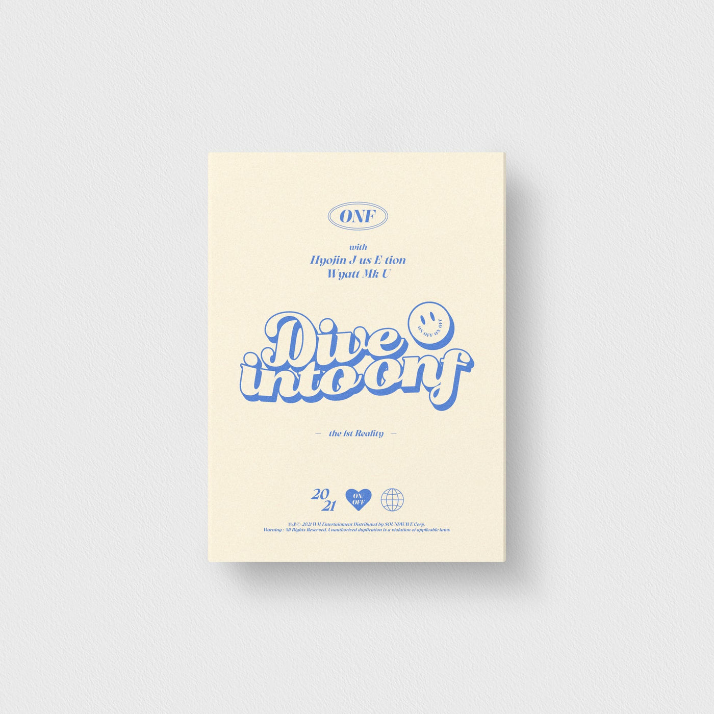 ONF THE 1ST REALITY [Dive into ONF] DVD 🇰🇷