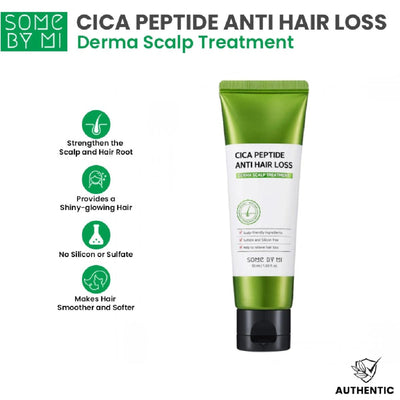 [SOME BY MI] Tratamento Queda Capilar Cica Peptide Anti Hair Loss Derma Scalp Treatment 50ml 🇰🇷