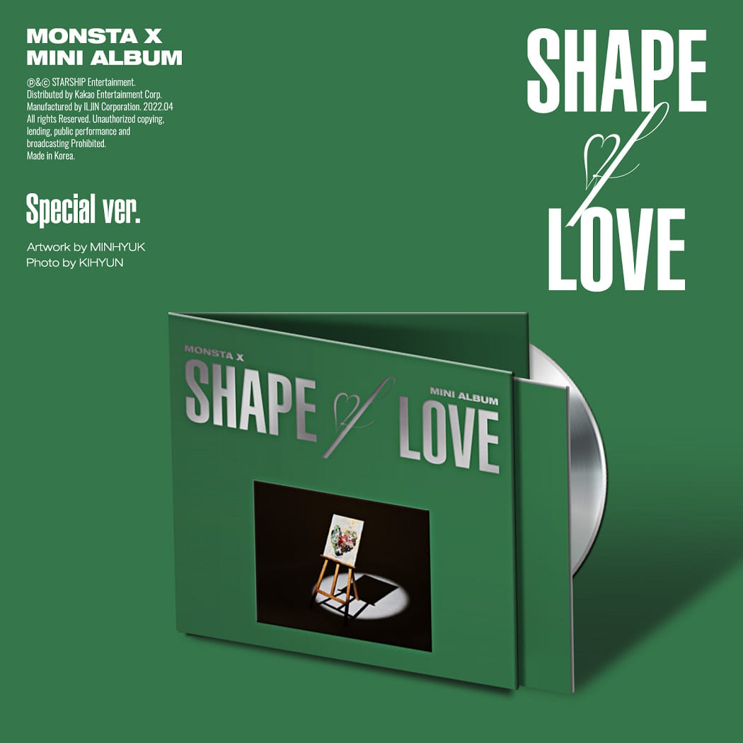 MONSTA X 11th Mini [SHAPE of LOVE](Special ver.) 🇰🇷