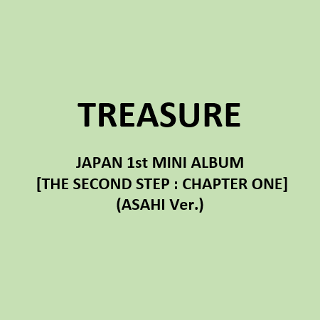 TREASURE JAPAN 1st MINI ALBUM [THE SECOND STEP : CHAPTER ONE] (ASAHI Ver.)🇰🇷