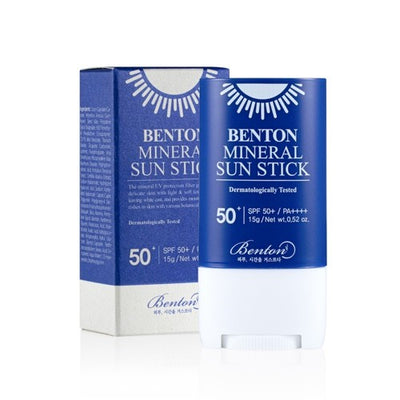 [Benton] Protetor Solar Anti-Rugas Mineral Sun Stick SPF50+/PA++++ 🇰🇷