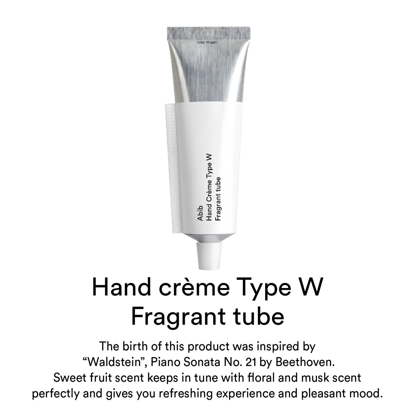 [Abib] Creme Hidratante para as Mãos Hand Creme Type W Fragrant Tube 50ml 🇰🇷