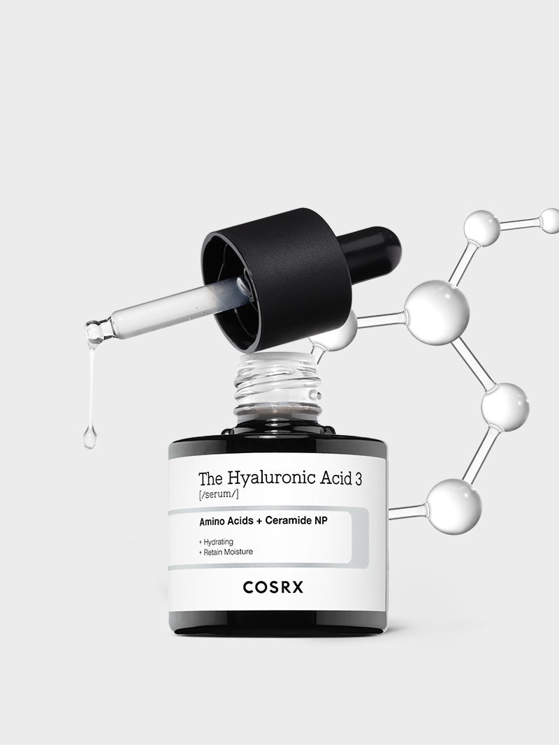 [COSRX] Sérum para Hidratação Profunda + Pele Seca The Hyaluronic Acid 3 Serum 20ml 🇰🇷