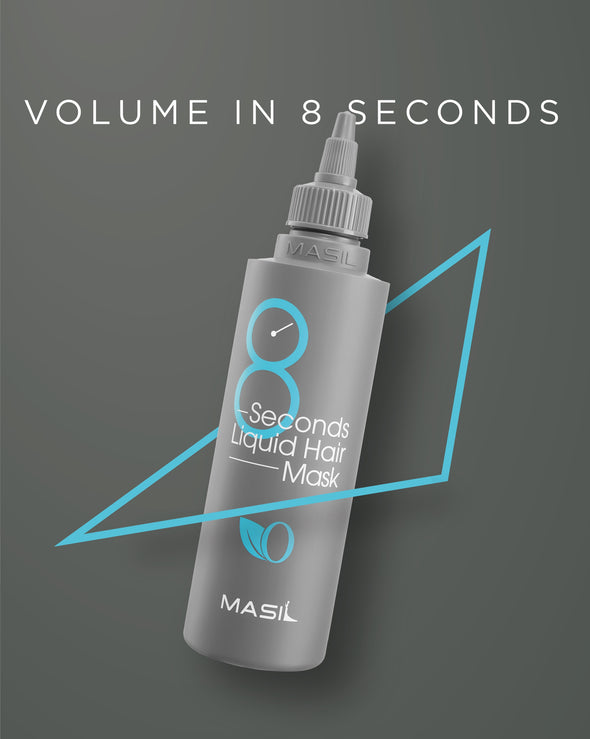 [MASIL] Condicionador Tratamento Capilar para Cabelos Finos 8 Seconds Liquid Hair Mask 350ml 🇰🇷