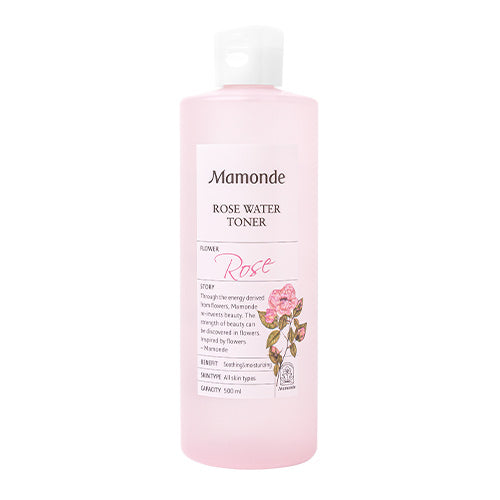[Mamonde] Tônico Facial Água de Rosas Rose Water Toner 500ml TAMANHO GRANDE🇰🇷