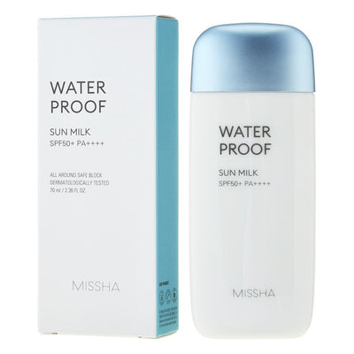 [Missha] Protetor Solar All-Around Safe Block Waterproof Sun Milk SPF50+ PA+++ 70ml 🇰🇷
