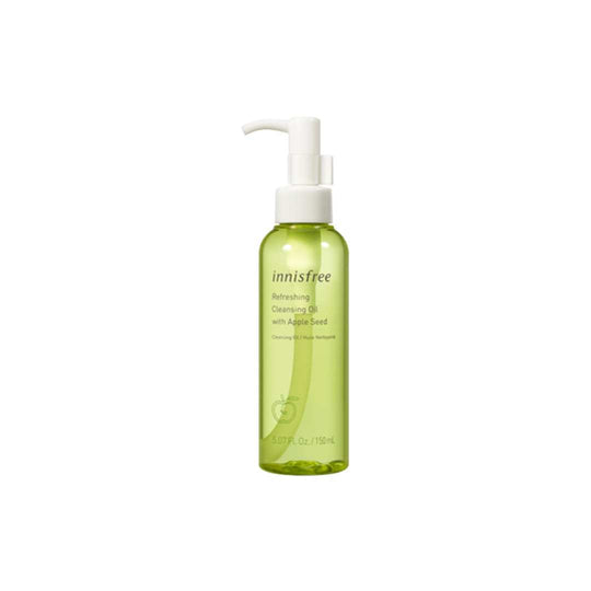 [Innisfree] Demaquilante Refreshing Cleansing Oil with Apple Seed 300ml 🇰🇷