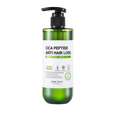 [SOME BY MI] Shampoo Anti Queda Cica Peptide Anti Hair Loss Derma Scalp Shampoo 285ml 🇰🇷