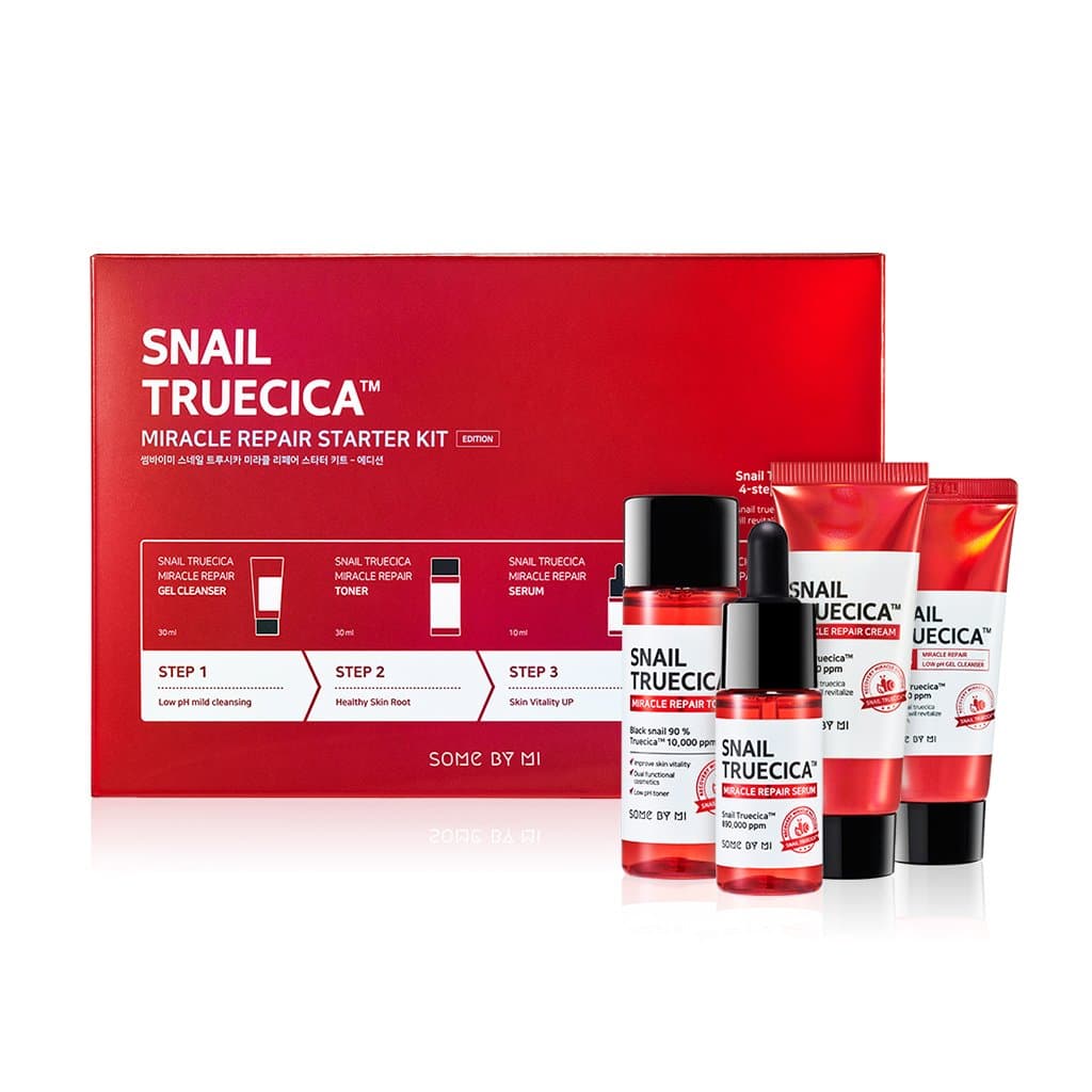 [SOME BY MI] Kit Mucina de Caracol Snail Truecica Miracle Repair Starter Kit 🇰🇷