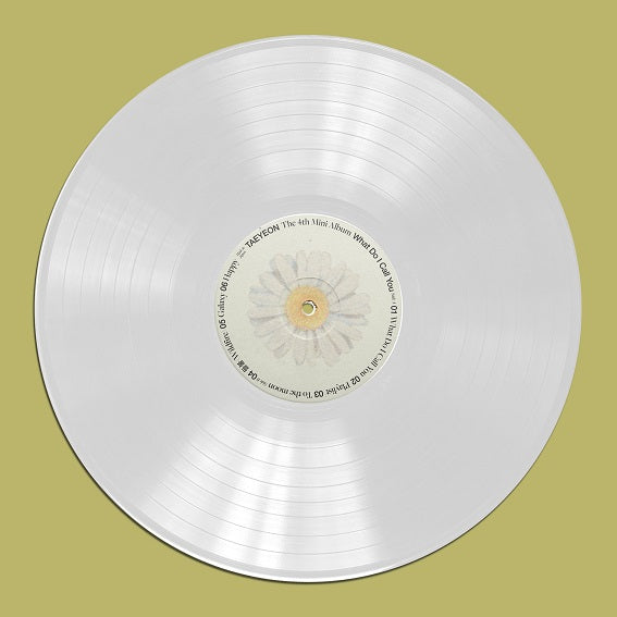 TAEYEON 4th Mini Album - [What Do I Call You] (LP Ver.) (First Press) 🇰🇷