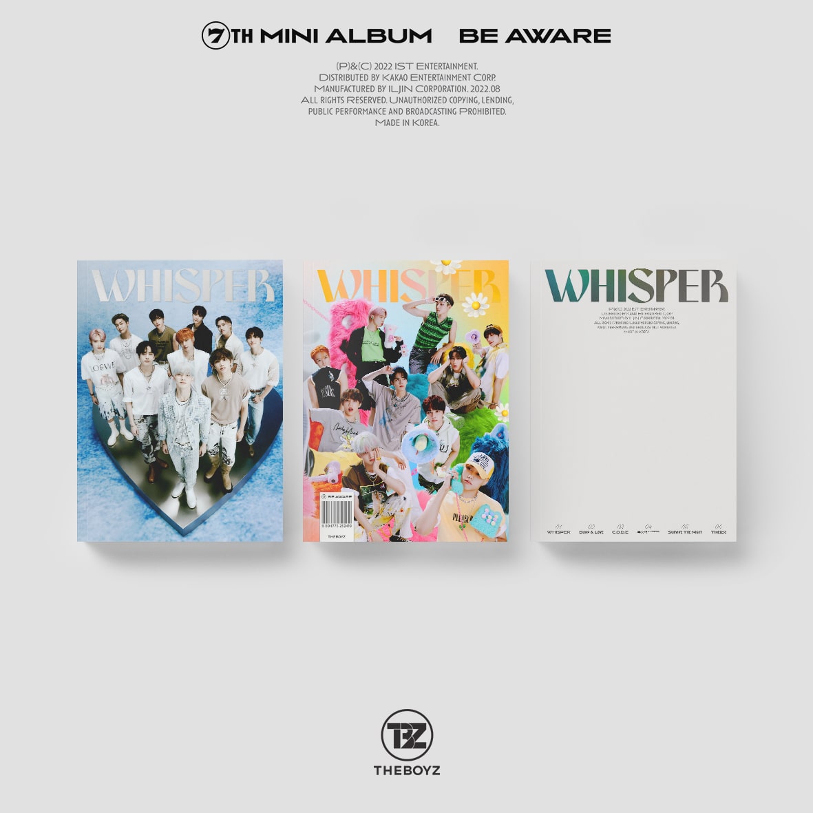 THE BOYZ 7th Mini Album [BE AWARE] 🇰🇷