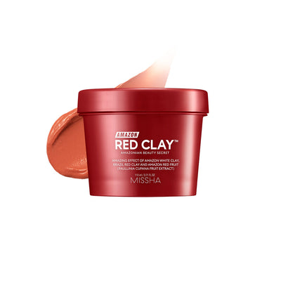 [Missha] Máscara de Argila Removedora de Poros Amazon Red Clay™ Pore Mask 110ml 🇰🇷