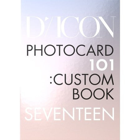 SEVENTEEN Magazine DICON SEVENTEEN PHOTOCARD 101 : CUSTOM BOOK 🇰🇷