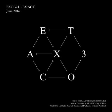 EXO 3rd Album [EX’ACT] (Chinese Ver.) 🇰🇷