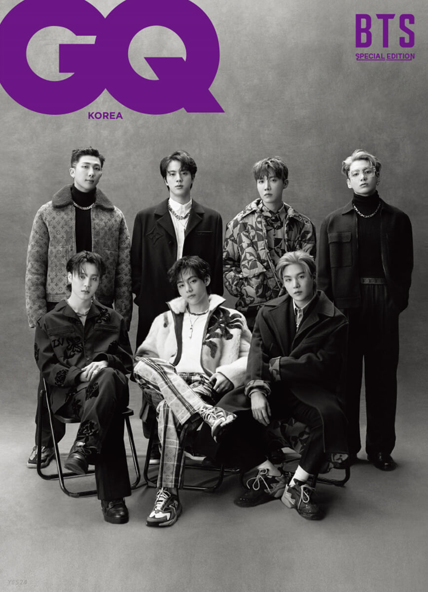 BTS Magazine GQ January 2022 [Cover : BTS]