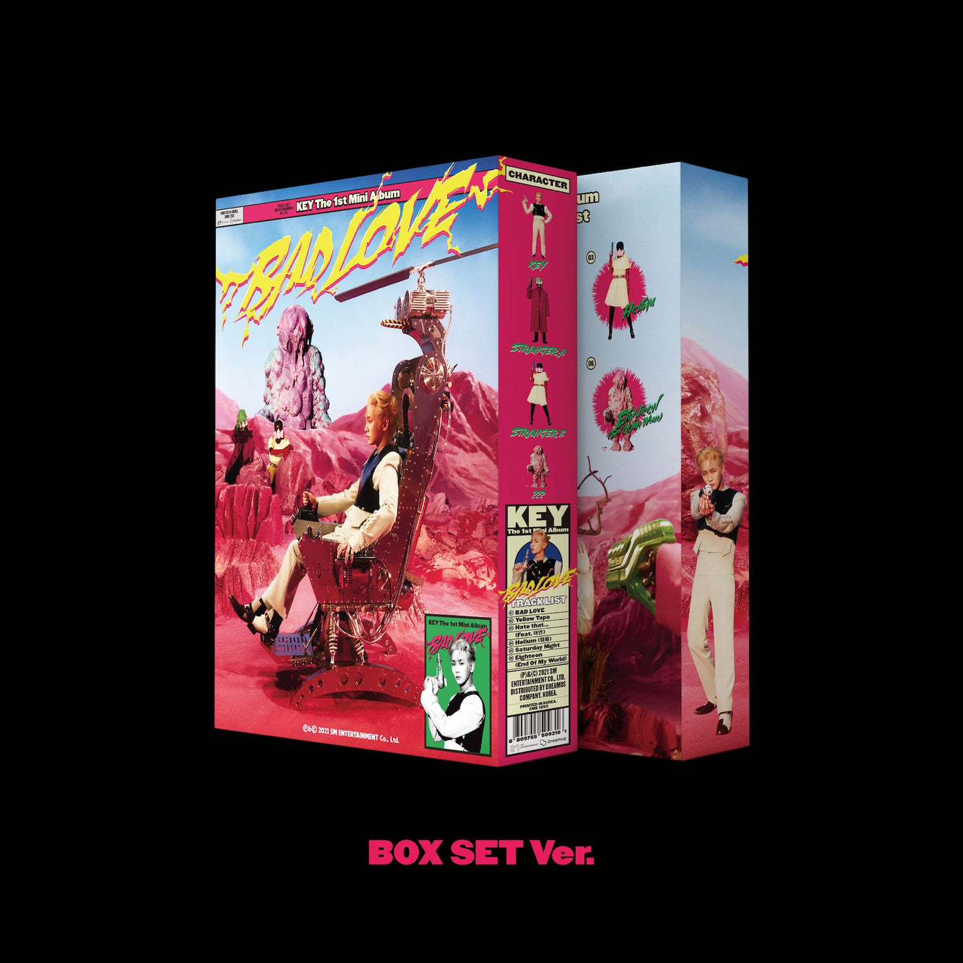KEY The 1st Mini Album BAD LOVE(BOX SET Ver.) 🇰🇷