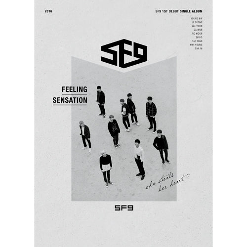SF9 1st Debut Single Album [Feeling sensation] 🇰🇷
