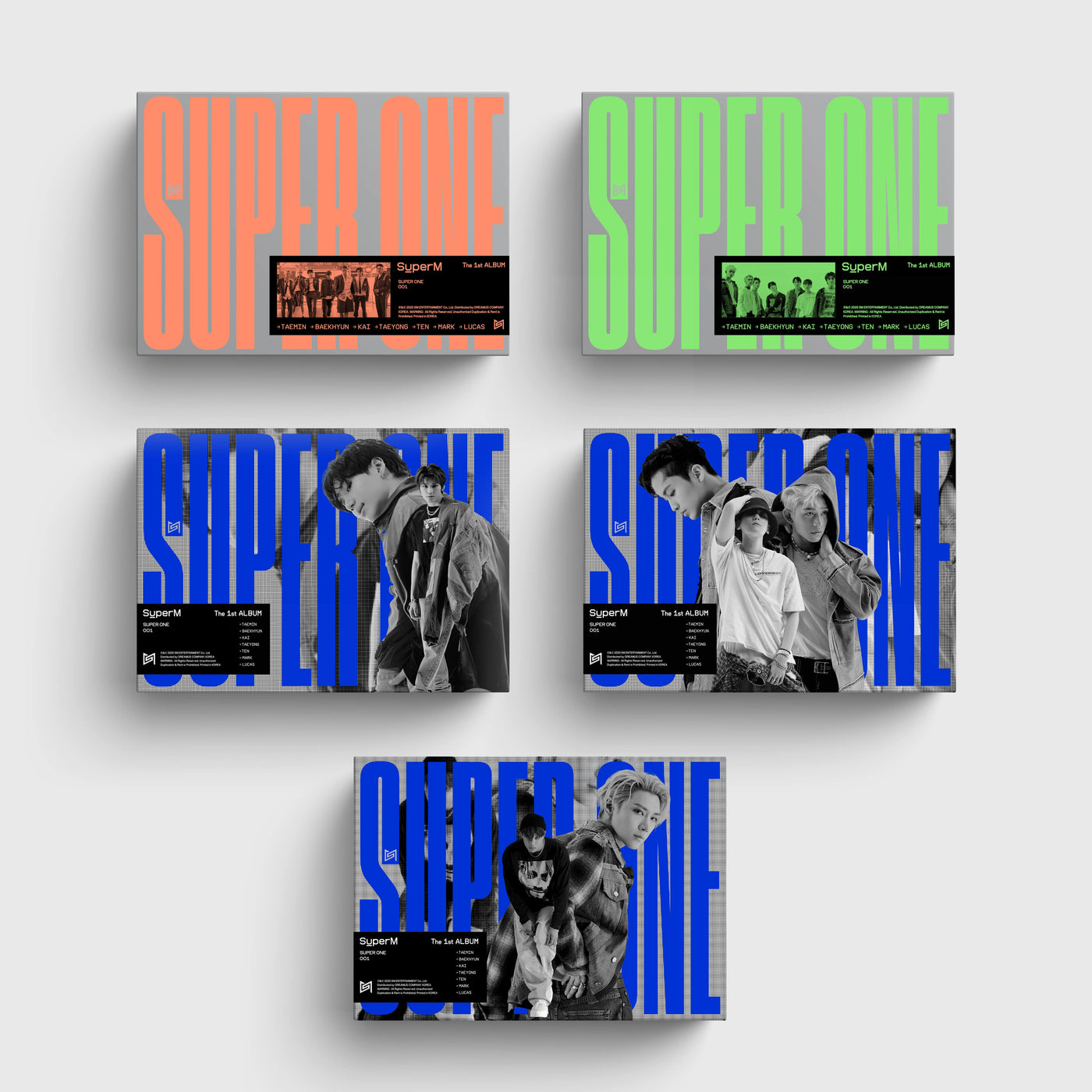 SuperM 1st Album - [Super One] 🇰🇷