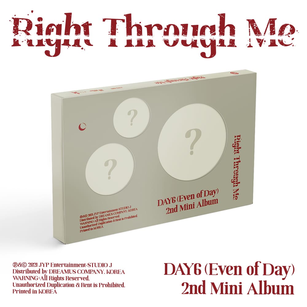 DAY6 2nd Mini Album [Right Through Me] 🇰🇷