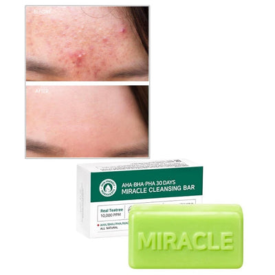 [SOME BY MI] Sabonete Facial em Barra AHA BHA PHA 30 Days Miracle Cleansing Bar (1 un.) 🇰🇷