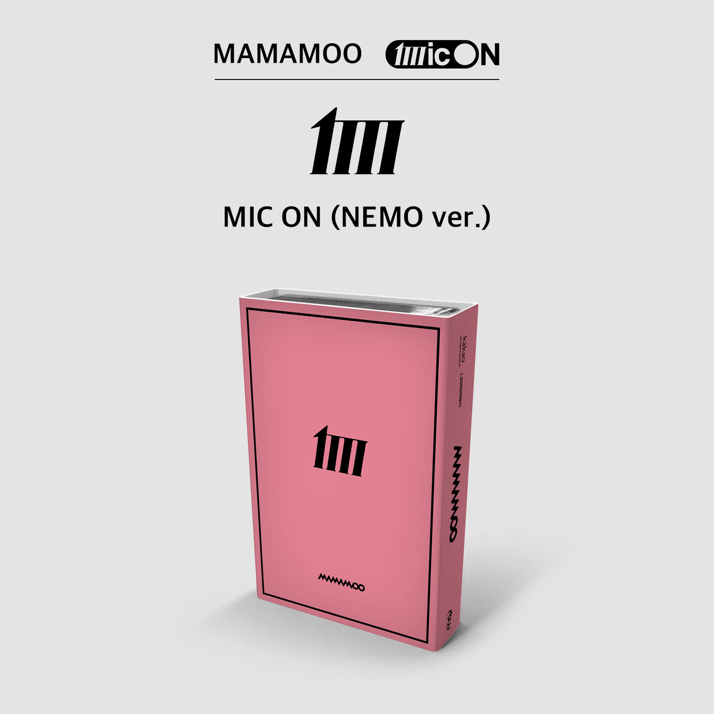 MAMAMOO 12th Mini Album [MIC ON] (NEMO ver. Limited Edition) 🇰🇷