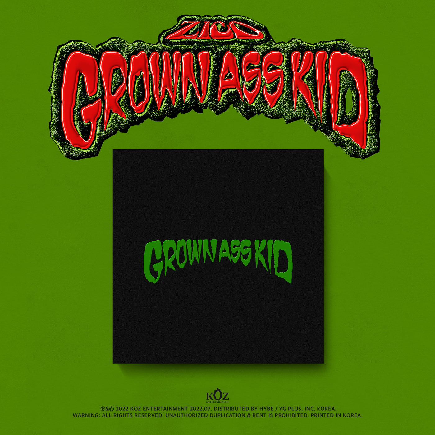 ZICO 4th Mini Album [Grown Ass Kid] 🇰🇷